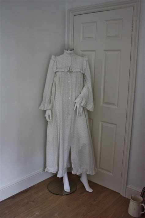 Laura Ashley Nightgown Vintage Nightdress Victorian Style Etsy Uk