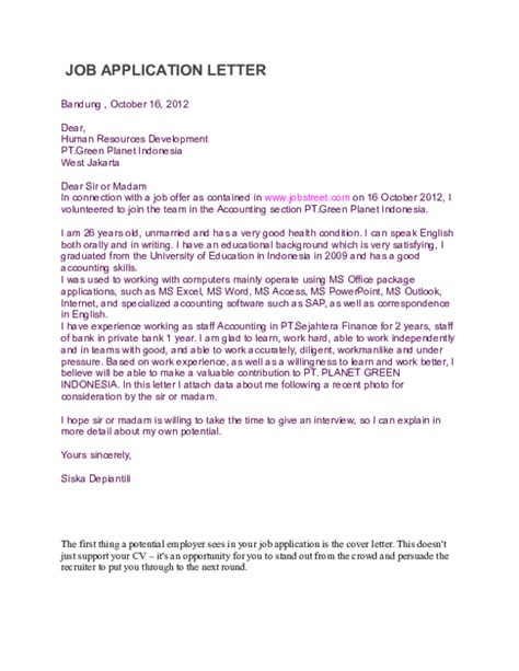 Dear sir or madam example letter of application: Dear Madam Or Sir Cover Letter - 100+ Cover Letter Samples
