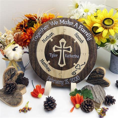 Find wedding gifts for going to be wife. Symbolic Nesting Cross Unity Puzzle Unity Ceremony ...