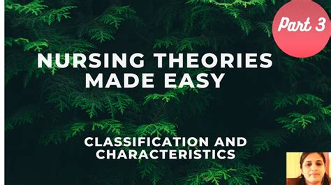 Nursing Theories Made Easy Part 3 Classification And Characteristics
