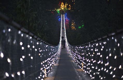 Christmas Lights Around The Globe Capilano Suspension Bridge