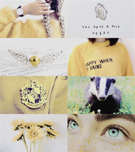 The Hogwarts Houses Aesthetics Hufflepuff You Might Belong In