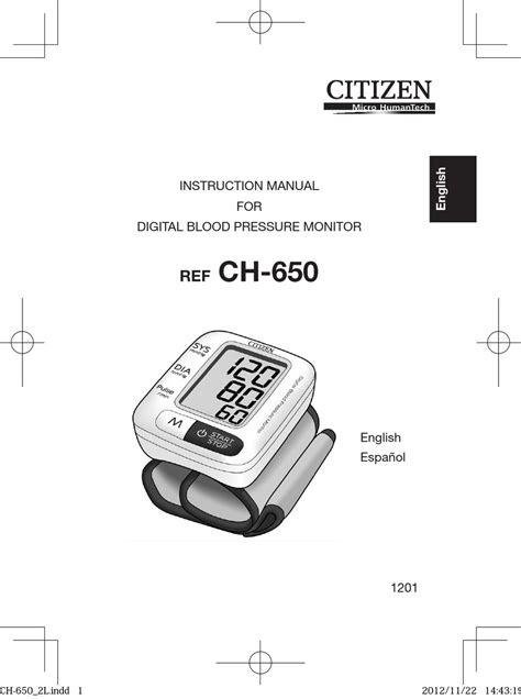Citizen Ch 650 Instruction Manual Pdf Download Manualslib