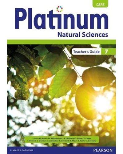 Platinum Natural Sciences Gr 7 Teachers Guide Textbook Trader