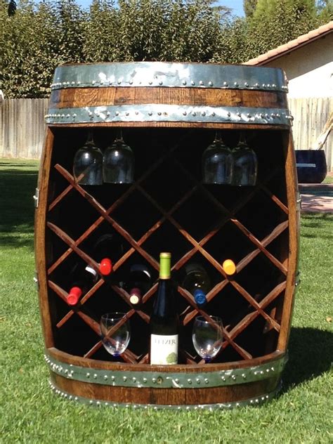 Buy A Hand Crafted Wine Barrel Wine Rack Made To Order From Wyld At