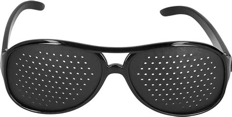 pinhole glasses unisex anti myopia astigmatism glasses mens womens vision improvement