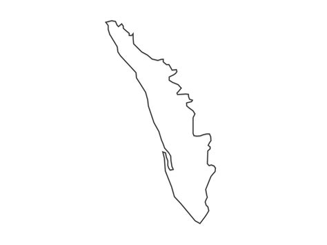 Here we have specialised maps that encompass the entirety of. Kerala Map Drawing Images
