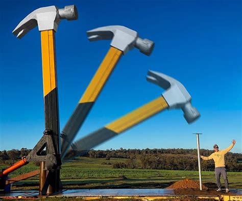 כלפי מטה בקלות צמר Giant Hammer סעפת לא נגיש הפרעה