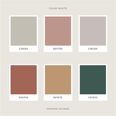 Muted Nature Color Palette