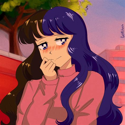 I Tried Drawing In A 90s Anime Art Style Ranimeart