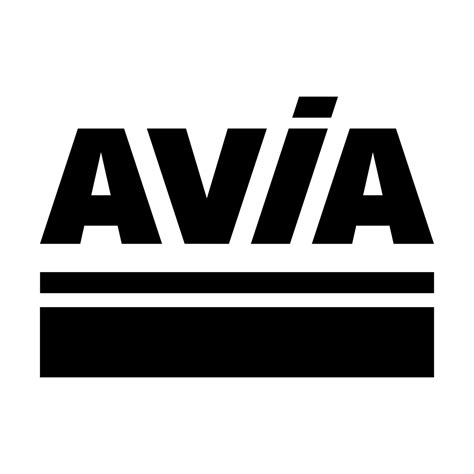 Avia Logo Black And White Brands Logos