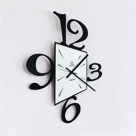 Arti E Mestieri Prospettiva Wall Clock Made In Italyaluminum Wall