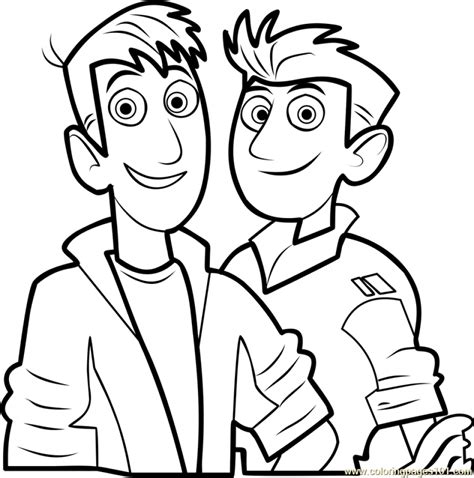 Printable Wild Kratts Coloring Pages