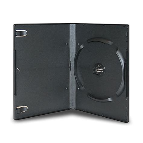 14mm Standard Black Stackable Dvd Case 6 Discs