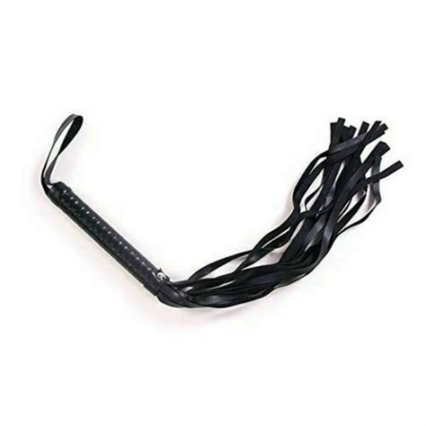 Sex Slave Bondage Light Weight Black Fetish Restraints 20 Rope Flogger Whip Ebay