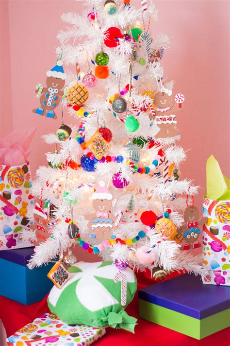 The Cutest Candy Themed Christmas Tree For Kids Design Improvised