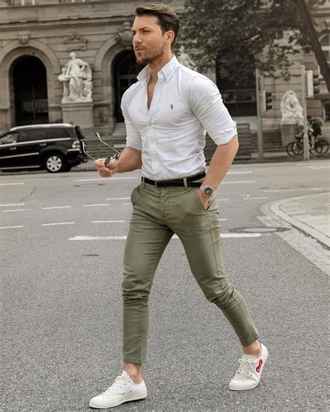 White Shirt Outfit Ideas For Men Styling Tips Mens Casual Outfits Mens Fashion Casual