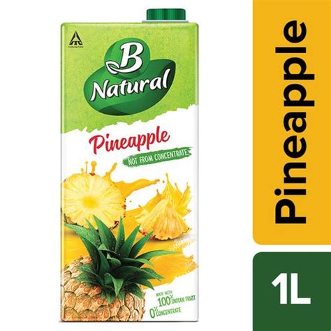 Buy B Natural Juice Pineapple Poise 1 L Carton Online At The Best Price