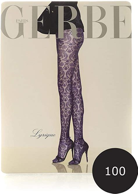 Gerbe Lyrique Black Baroque Tights At Amazon Womens Clothing Store