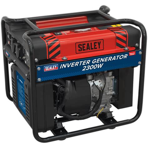 Sealey Gi2300 Petrol Inverter Generator 25kva Generators