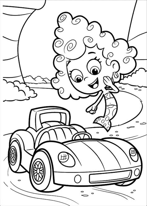 Bubble Guppies Coloring Pages Best Coloring Pages For Kids