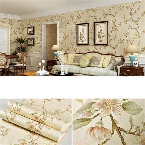Generic Wall Paper 3d Embossed Floral Self Adhesive Wallpaper Jumia