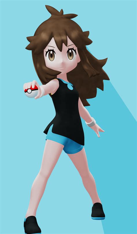 Normal pokémon get stab, and have their types highlighted in green. ArtStation - (Pokemon)-Green Trainer Blender rig | 3D Assets