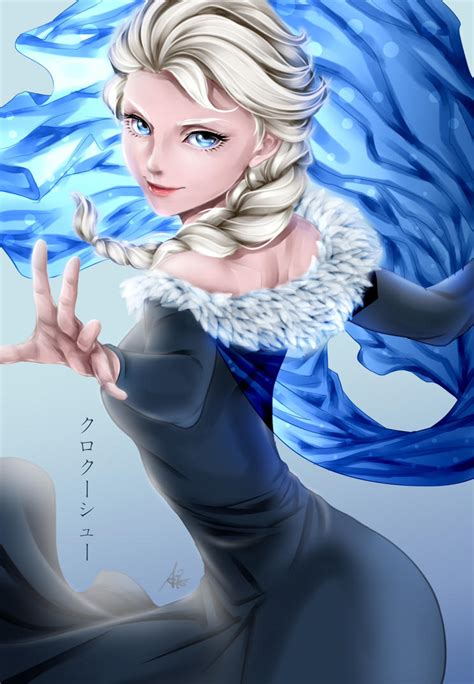 Princess Elsa By Kurokushu On Deviantart
