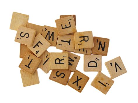 Scrabble Tiles Resin Obsession