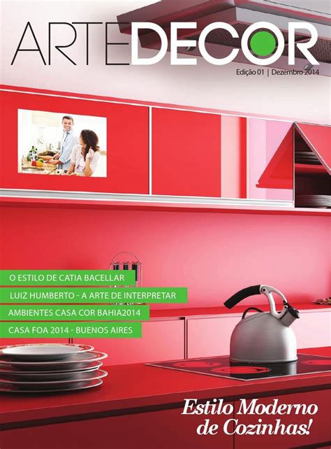 revista arte decor 1ª edição arquitetura e decoração interiores revista