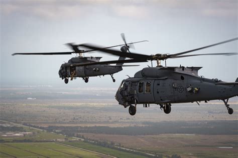 Usaf Receives First Two Hh 60w Combat Helicopters