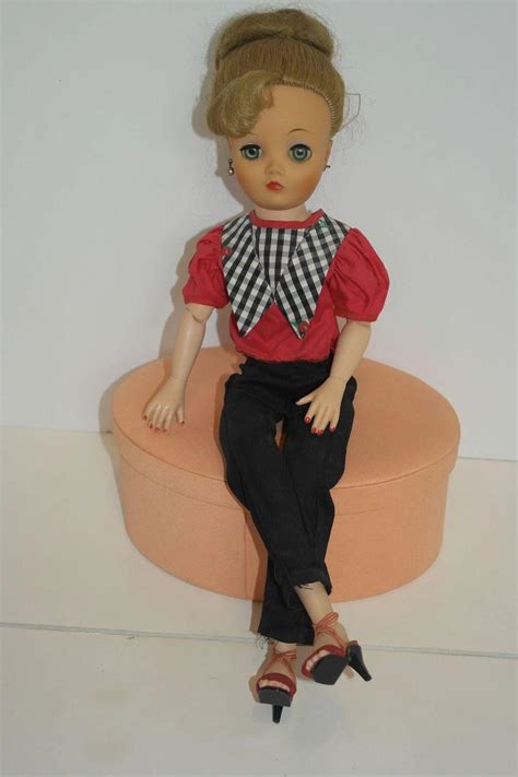 1950s 19 Uneeda Dollikin Multi Jointed Doll Debs Cedar Chest