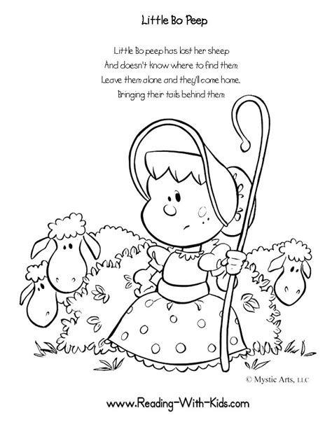 See more ideas about little bo peep, bo peep, peeps. inkspired musings: Little Bo Peep Nursery Rhymes with ...