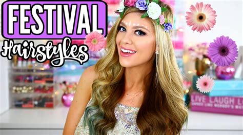 Easy Festival Hairstyles Youtube