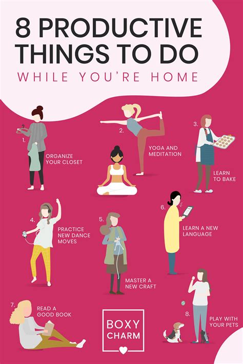 8 Productive Things to do While You're Home | Productive things to do, Productive things 