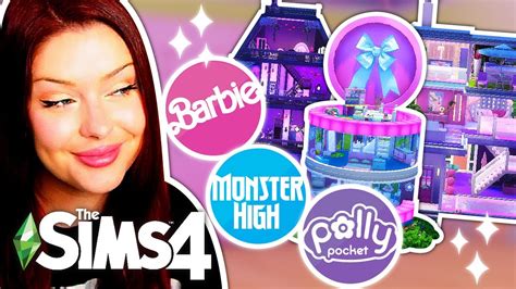 Building Each Dollhouse In Different Doll Aesthetics In The Sims 4