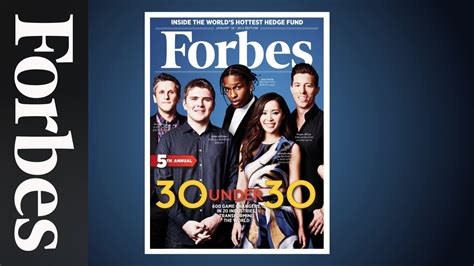 Inside The Issue 30 Under 30 Forbes Youtube