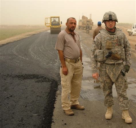 555th Engineer Brigade Work To Improve Iraqi Roads Article The