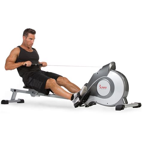 Sunny Health And Fitness Sf Rw5515 Magnetic Rowing Machine Rower W Lcd
