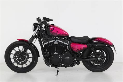 Pink Ladybike Von Hd Performance Custom Motorcycles Hamburg Iron 883