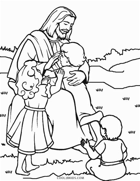 Free Printable Jesus Coloring Pages For Kids In 2020