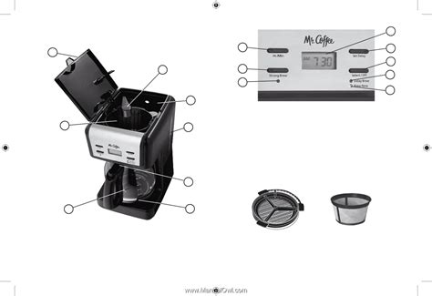 Parts Diagram Model Mr Coffee Bvmc Knx26 User Manual Page 4