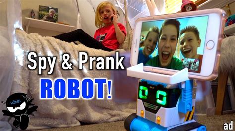 spy and pranks with a robot youtube