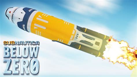 Launching A Rocket In Subnautica Below Zero Dlc Youtube