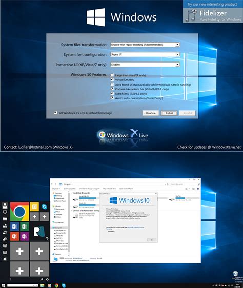 Windows 10 Transformation Pack 50 By Windowsx On Deviantart