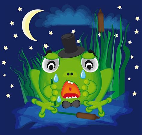 Sad Frog By Przesmiewca On Deviantart