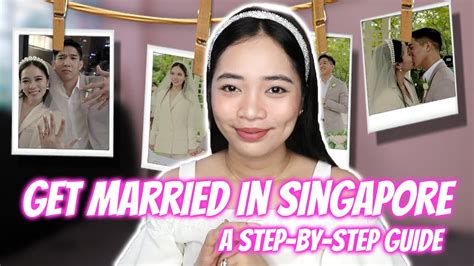 How To Get Married In Singapore As A Foreigner [filipino] Youtube