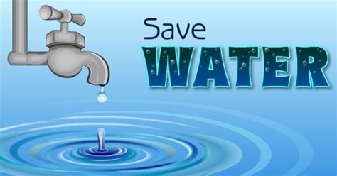 Tips To Save Water