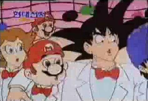 That One Time Mario Met Goku In A Korean Advert Which Confirms They