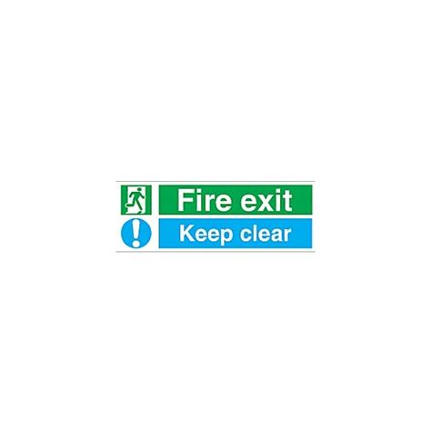 Signs British Standard Fire Exit Signs